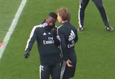 Luka Modric 'golpeó' a Vinicius Junior en las prácticas del Real Madrid [VIDEO]