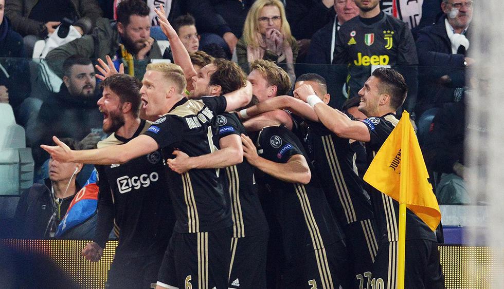 Ajax ha eliminado a Juventus y se metió a la semifinal de la Champions League. (Foto: EFE)