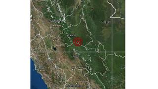 Sismo de magnitud 4,2 remeció Oxapampa esta mañana