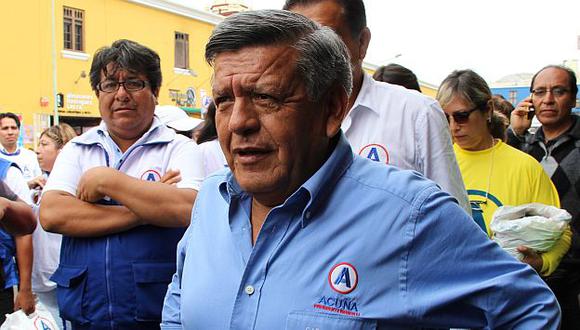 César Acuña debe responder por las acusaciones a su partido Alianza para el Progreso. (Alan Benites)