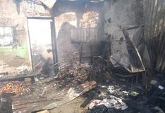 Chiclayo: Mujer con discapacidad falleció tras incendiarse su vivienda en La Victoria