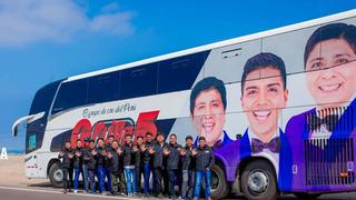 Sujeto borracho apedrea bus del Grupo 5 durante concierto por San Valentín en El Huaralino