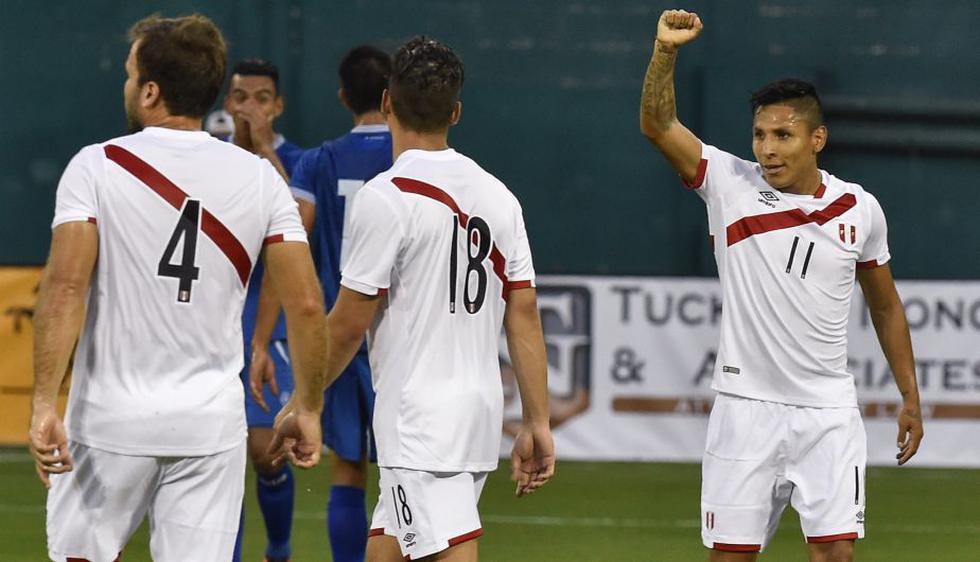 Perú derrotó 3-1 a El Salvador y llega con confianza a la Copa América Centenario. (AFP)