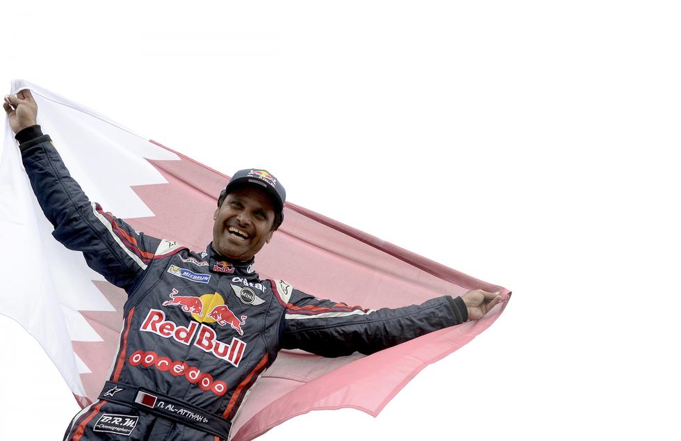 Nasser Al Attiyah conquistó hoy en Buenos Aires su segundo título del rally Dakar en la categoría autos. (AFP)
