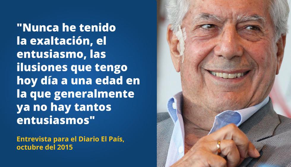 Mario Vargas Llosa cumple 81 años y estas son sus mejores frases. (Foto: Perú21)