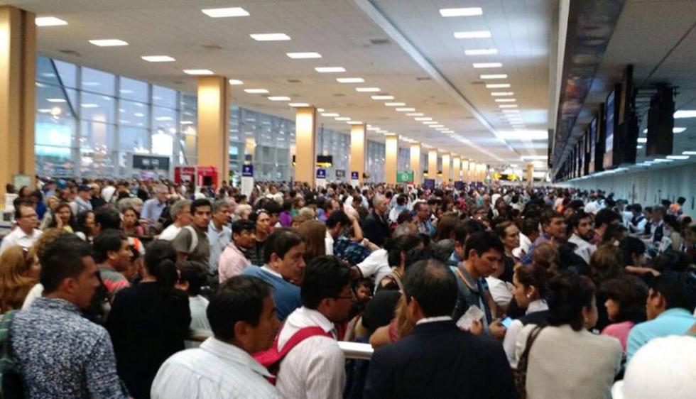 Varios vuelos fueron cancelados en el aeropuerto Jorge Chávez. (Rudenko Gardes)