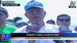 Pedro Pablo Kuczynski: "Alan García no va a ganar una elección tomando cerveza"