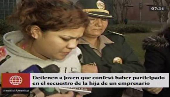 Capturan a mujer que participó en secuestro de niña de 7 años en Villa El Salvador. (Captura de video)