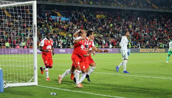 Atlético Nacional perdió 2-1 ante Santa Fe por cuadrangular en Colombia. (Wolfan Trejos - Balón Central)