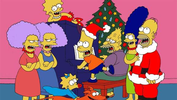 Los Simpson tienen una secuencia de introducción que presenta cada capítulo, y en Navidad, estas se vuelven más emotivas. (Fox)
