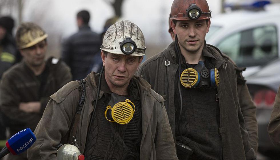 Al menos 32 mineros estás desaparecidos y se teme por su vida este miércoles tras la explosión registrada en una mina de carbón en Donetsk. (AFP)