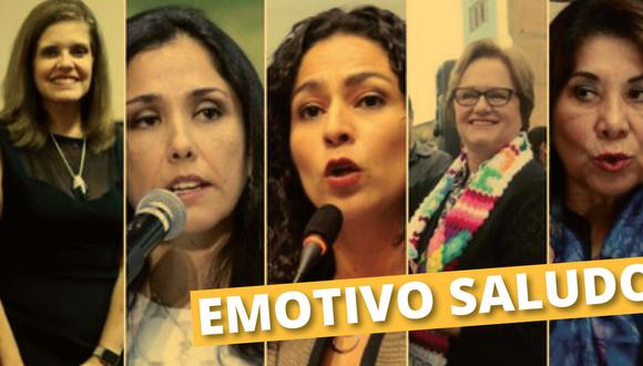 Día de la Madre: 10 mujeres de la política peruana que no dudaron en saludar a sus mamás. (Composición)