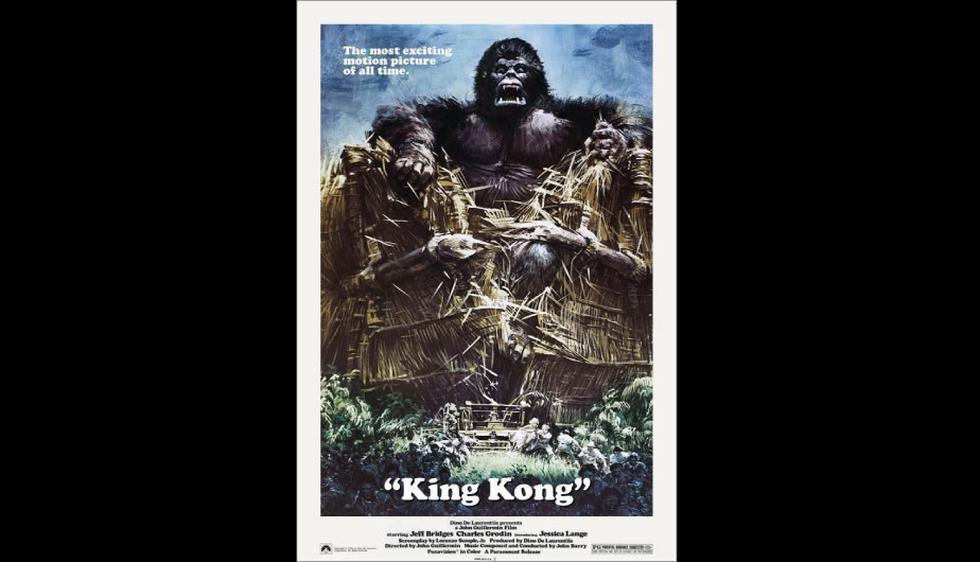 King Kong en 1976 (Vía IGN)