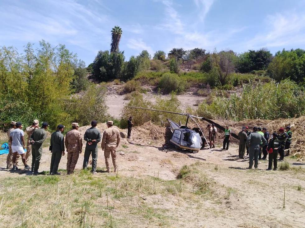 Soldados salen ilesos tras caída de helicóptero en Moquegua (Radio Americana Moquegua)