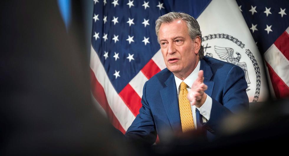 El alcalde de Nueva York Bill de Blasio. Foto: EFE/Ed Reed/Alcaldía de Nueva York).