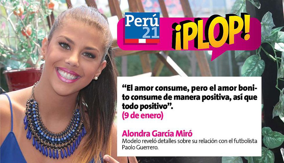 Alondra García Miró y Paolo Guerrero están en una relación. (Perú21)