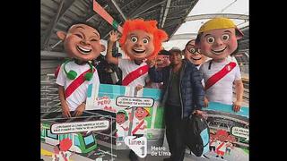 Metro de Lima lanza tarjetas conmemorativas por el Mundial [FOTOS y VIDEO]