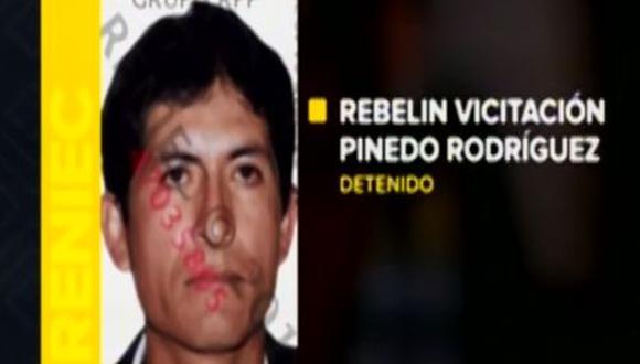 Padre Rebelin Vicitación Pinedo Rodríguez confesó que mató a palos a su hija de 17 años (Captura: RPP Noticias)