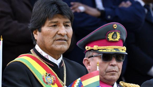 Excomandante militar de Bolivia niega golpe de estado contra Evo Morales. (AFP)
