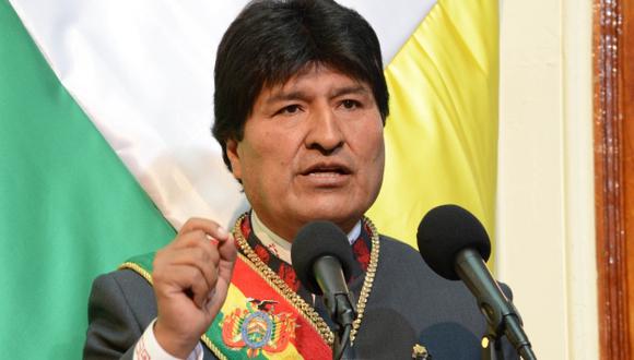 Evo Morales realizó polémico comentario durante su discurso presidencial. (Reuters)