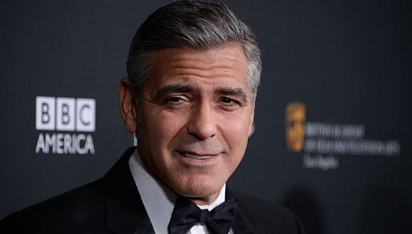 George Clooney aparecerá en la serie británica Downton Abbey. (AFP)