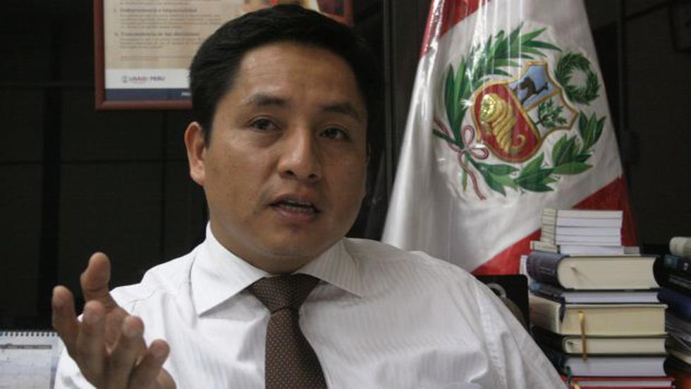 Hugo Velásquez aclaró que no ha excluido a Alan García del proceso parlamentario. (Foto: Francesca García)