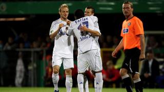 Schalke 04 destacó así el reencuentro entre Farfán y Rakitić en Miami