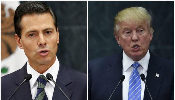 Enrique Peña Nieto, presidente de México, y Donald Trump, jefe de Estado de EE.UU. (Epoch Times).
