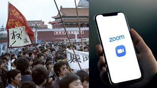 Zoom cerró brevemente la cuenta de activistas que conmemoraron represión de Tiananmen 