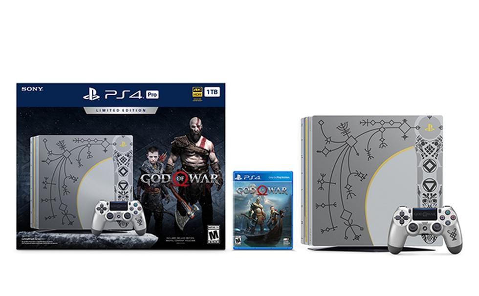PlayStation anunció un nuevo modelo de PS4 PRO la cual llegará junto al nuevo título de Kratos.