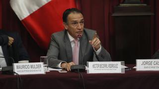 Héctor Becerril pedirá que la Comisión de Fiscalización investigue el caso de Carlos Moreno