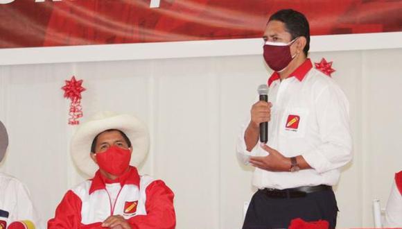 En el extremo. Pedro Castillo tiene la venia del condenado Vladimir Cerrón, el verdadero líder de Perú Libre. (Foto: Perú Libre)