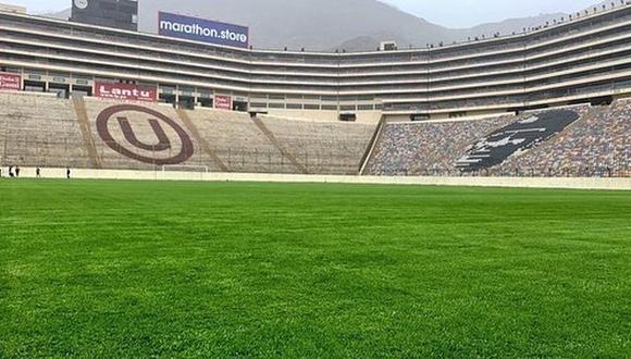 Universitario de Deportes y San Martín jugarán sin público en el Estadio Monumental. (Foto: Universitario de Deportes)