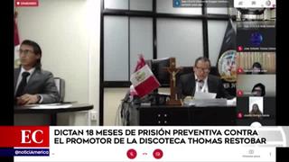 Tragedia en Los Olivos: dictan 18 meses de prisión preventiva contra promotor
