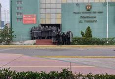 Protestas en Perú: Manifestantes atacan la comisaría de La Joya en Arequipa
