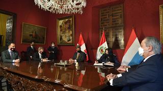 Perú suscribe acuerdo con Suiza y Luxemburgo para repatriar más de 26 millones de dólares 