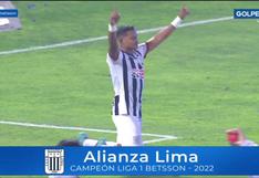 Alianza Lima: Yordi Vílchez  recorrió de rodillas el campo tras el título nacional