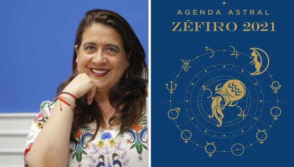 Zéfiro 2021 se llama la agenda astral de Rosa María Cifuentes, que será presentada este domingo 6 a las 5 p.m. en la Feria del Libro