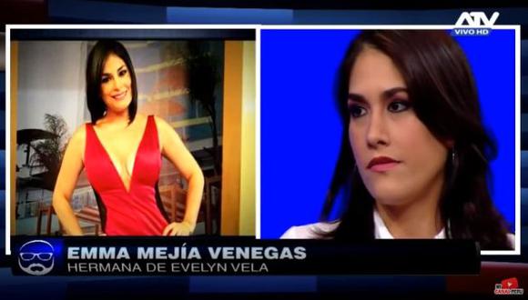 Media hermana de Evelyn Vela pide a periodistas que respeten a los hijos de la ‘Reina del Sur’. (Captura de video)