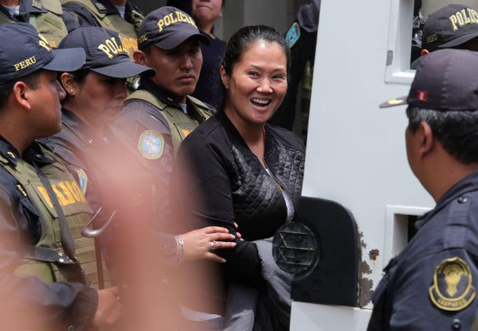 A Keiko Fujimori se le dictó prisión preventiva el pasado 31 de octubre. (Perú21)