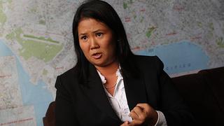 Keiko Fujimori: “La estrategia del Gobierno es esconder la realidad”