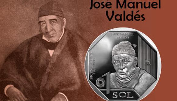El Banco Central de Reserva puso en circulación la moneda de José Manuel Valdés (Captura: BCRP)