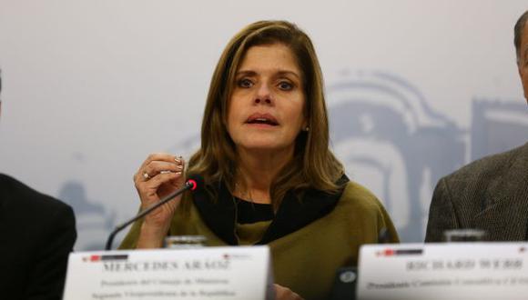 Mercedes Aráoz dirigió su primer Consejo de Ministros