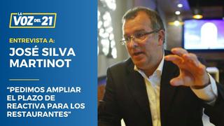 José Silva Martinot: “Pedimos ampliar el plazo de Reactiva para los restaurantes”