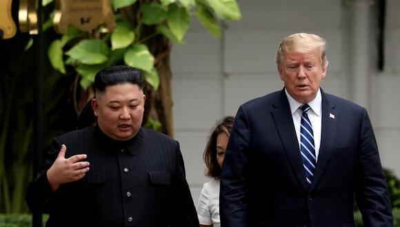 Kim Jong Un y Donald Trump se reunieron en Hanói. (Foto: Reuters)