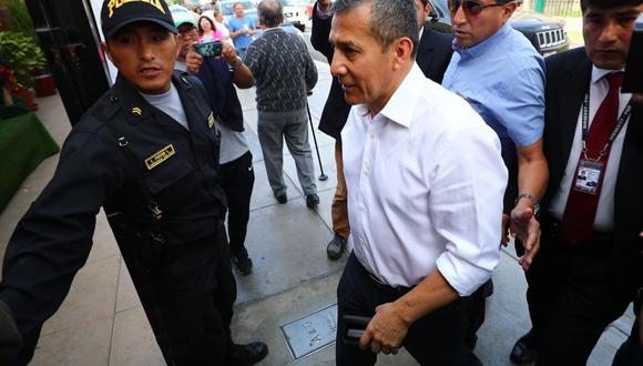 Ollanta Humala afirmó que sus prioridades por ahora son su familia, el proceso judicial por el Caso Odebrecht y el partido. (Foto: GEC)