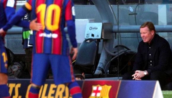 Ronald Koeman y su reacción tras goleada de Barcelona (Foto: Reuters)