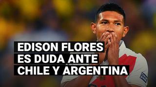 Edison Flores explicó lo que tendría que pasar para ser considerado ante Chile y Argentina