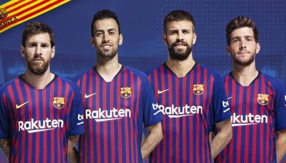 Barcelona anunció a los cuatro capitanes para la temporada (Foto: FC Barcelona).