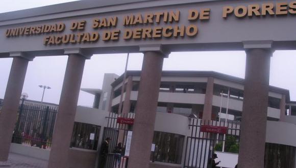 Universidad San Martín de Porres involucrada en supuesto caso de discriminación. (Perú21)